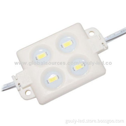 LED Module, White Color and Warm White with 4 Pieces of 5630 SMD LEDs